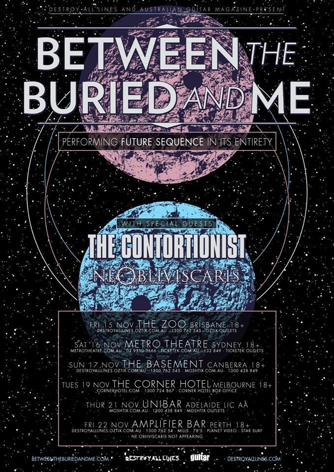 BTBAM Australian tour