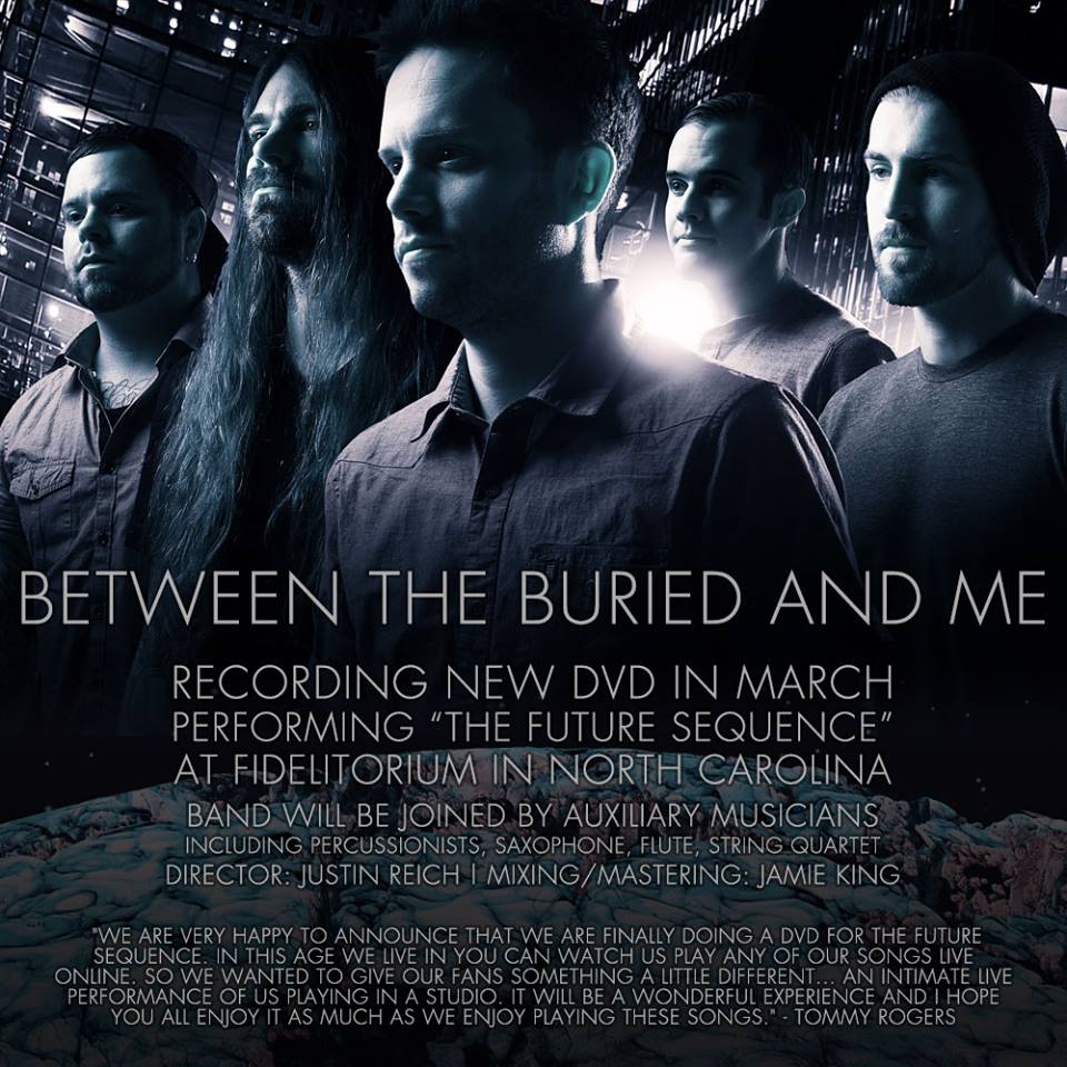 between the buried and me parallax dvd