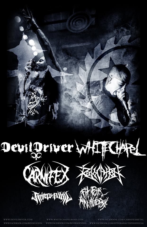 Whitechapel Devildriver 2014