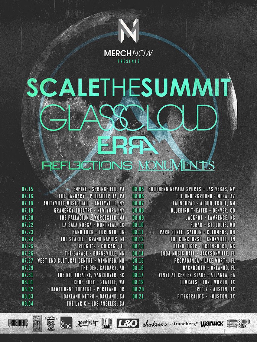 scale the summit glass cloud 2014 tour