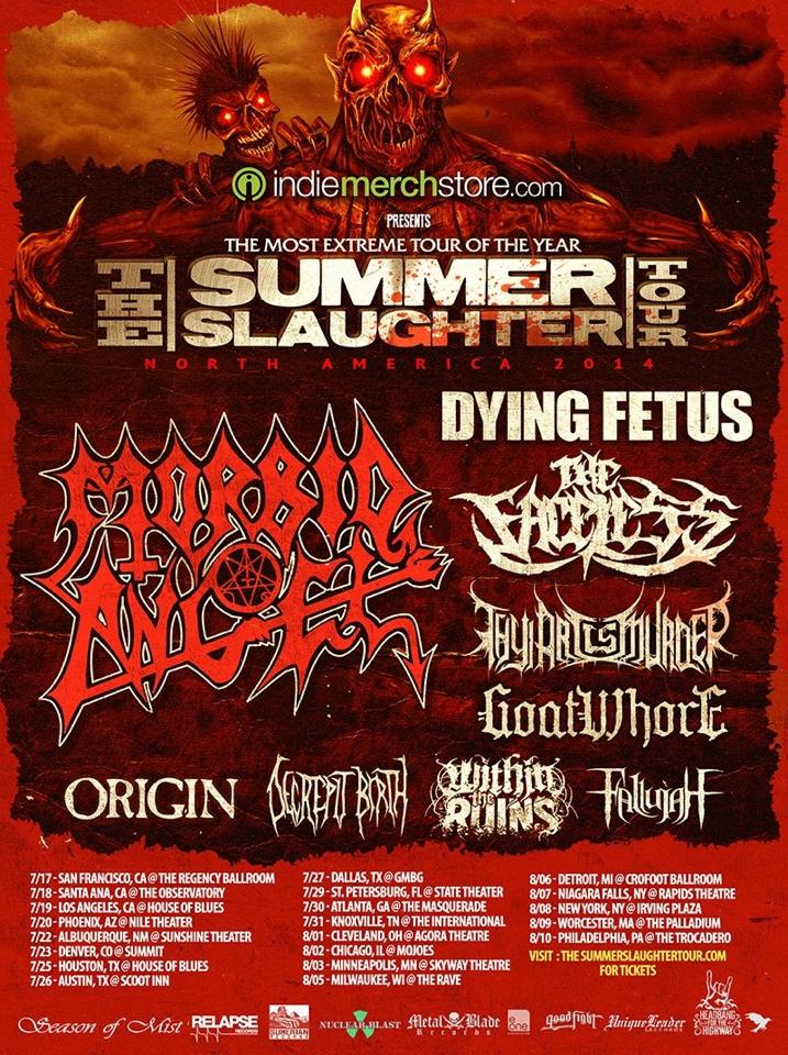 summer slaughter 2014 dates