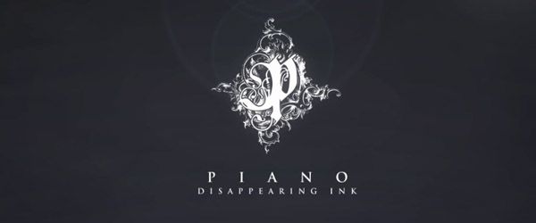 piano disappearing ink