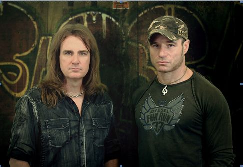 Dave Ellefson (Megadeth) and Jay aka Johnny Wore Black
