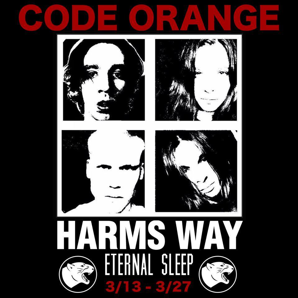 code orange tour 2015