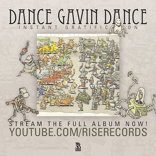 Dance Gavin Dance - Instant Gratification Stream