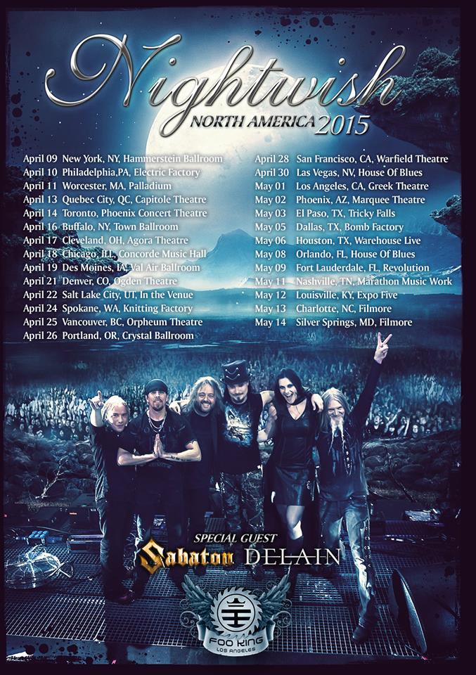 Nightwish-sabaton-delain-2015-tour