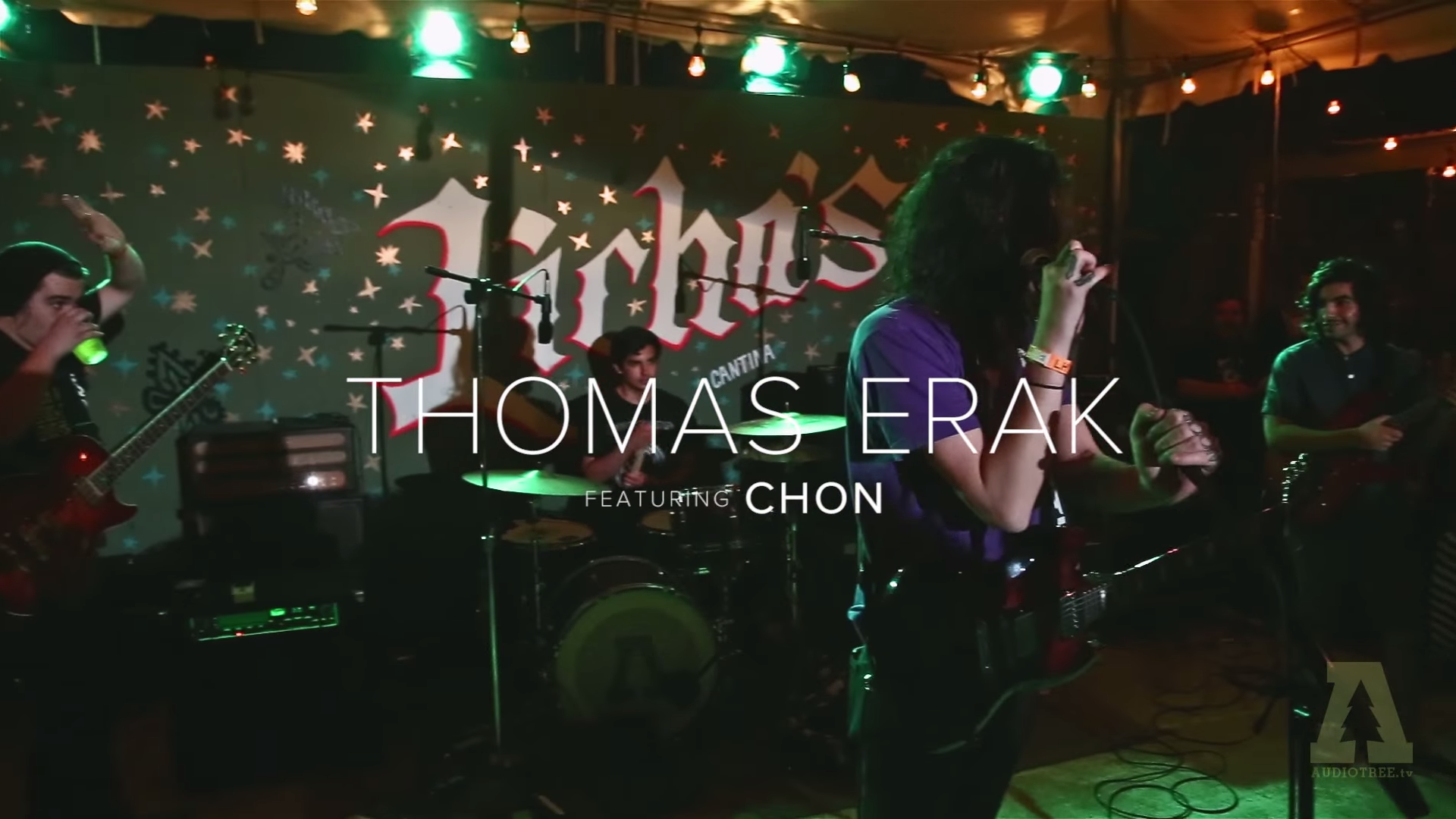 Thomas Erak Performing With CHON At SXSW