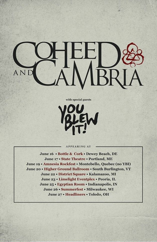 coheed blew it