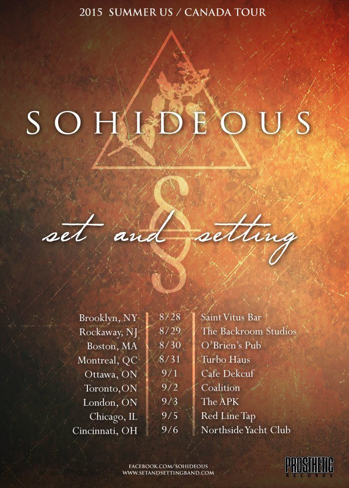 So Hideous tour 2015